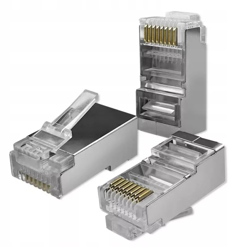 RJ45 kištukas QOLTEC 54548 CAT6 FTP, pakuotė po 100 vnt.