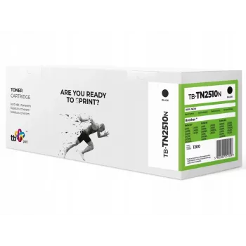 Dažų kasetė Brother TN2510 TB-TN2510N BK 100% nauja