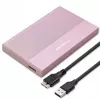 Korpusas 2,5 colio SSD/HDD diskui, SATA, USB 3.0, iki 2TB, QOLTEC