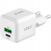 USB C/A sieninis įkroviklis YENKEE YAC G38 20W 3A Power Delivery (USB‑C ir USB‑A)