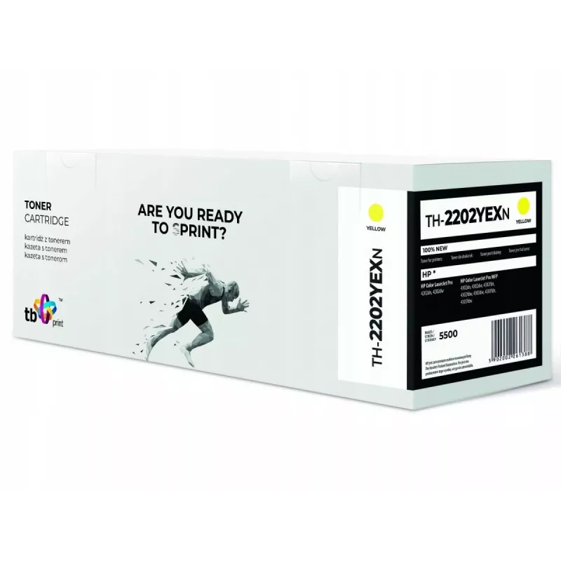 Toner HP Color LaserJet Pro 4202 W2200X TH-2200YEXN 100% naujas geltonas