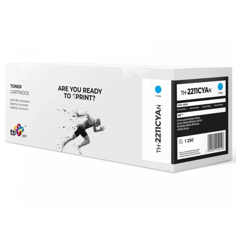 Toner HP Color LJ Pro M255 W2211A TH-2211CYAN 100% naujas CY