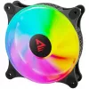 SAVIO Blast 120mm ARGB PWM korpuso ventiliatorius – juodas