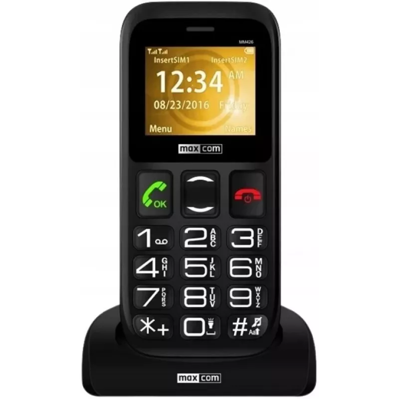 Mobilusis telefonas MaxCom MM 426SE, 4,0 colių ekranas