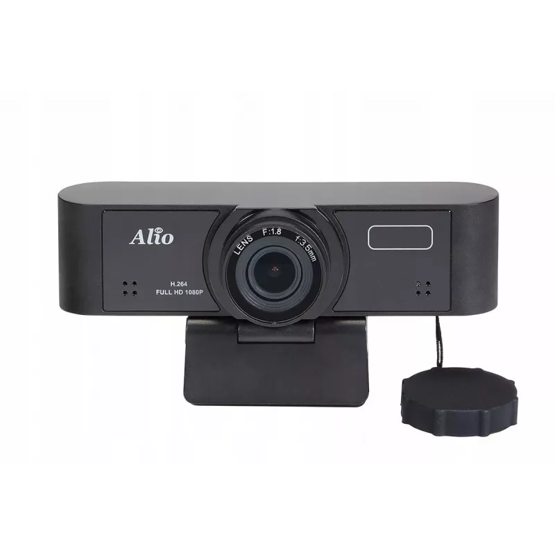 ALIO CAMERA FHD84 USB internetinė kamera | Full HD 1080p | 30 kadrų per sekundę | 2 mikrofonai | automatinis fokusavimas | 84° žiūrėjimo kampas