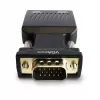 SAVIO CL-145 VGA į HDMI keitiklis su garsu, Full HD, juodas
