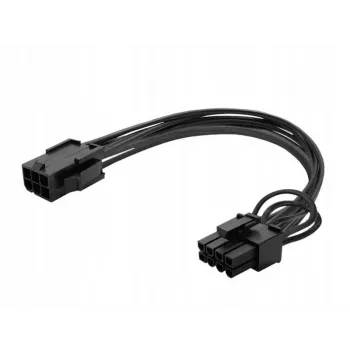 Savio AK-49 6 kontaktų į 8 kontaktų PCI-Express maitinimo laidas 0,18 m juodas