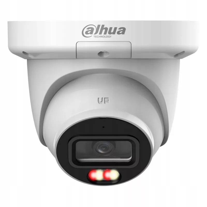 IP stebėjimo kupolinė kamera DAHUA IPC-HDW3849QM-S-IL — 6 MP (3288×1850), lubinis montažas, laidinis, PoE, balta