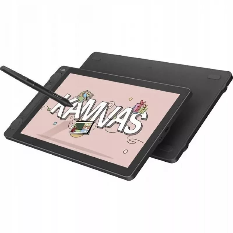 HUION Kamvas 13 Gen 3 GS1333-K grafikos planšetė, juoda