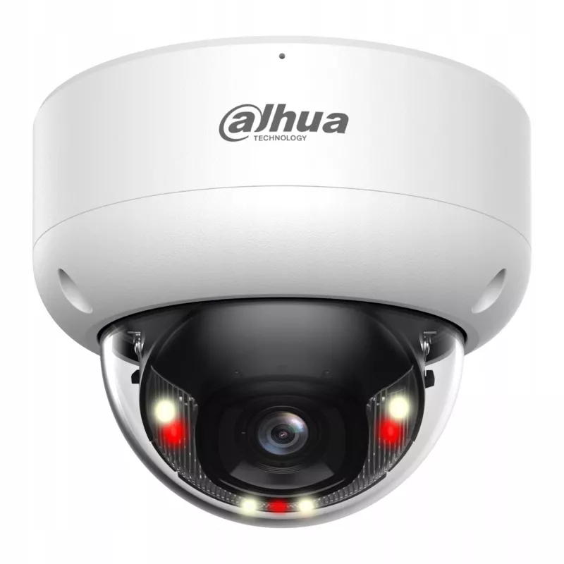 IP vaizdo kamera Dahua IPC-HDBW3649E-as-IL-0280B WizSense Smart Dual Light 6 Mpx