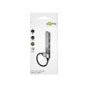 Goobay USB Hub 74456 4 prievadų USB-A 5000 Mbit/s šviesiai pilkas