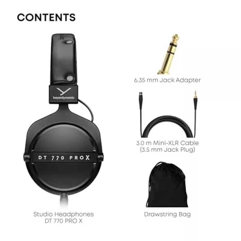 Beyerdynamic DT 770 PRO X uždaros studijinės ausinės