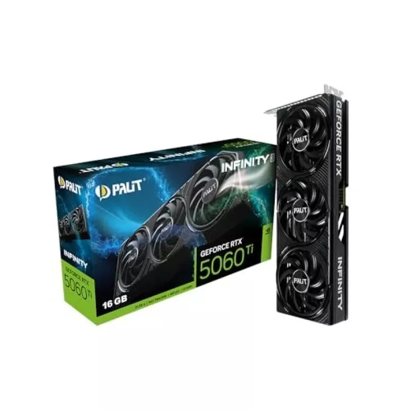 Vaizdo plokštė Palit GeForce RTX 5060 Ti 16 GB GDDR7