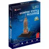 Empire State Building – šviečiantis 3D dėlionė iš 37 dalių