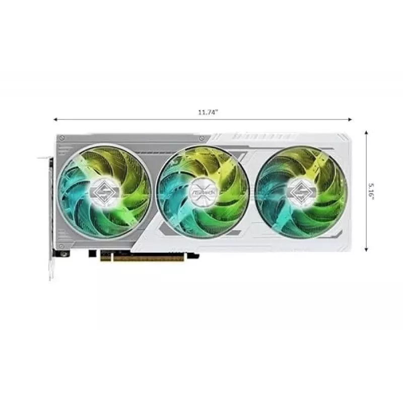 Vaizdo plokštė ASRock AMD Radeon RX 9060 XT Steel Legend 16GB OC