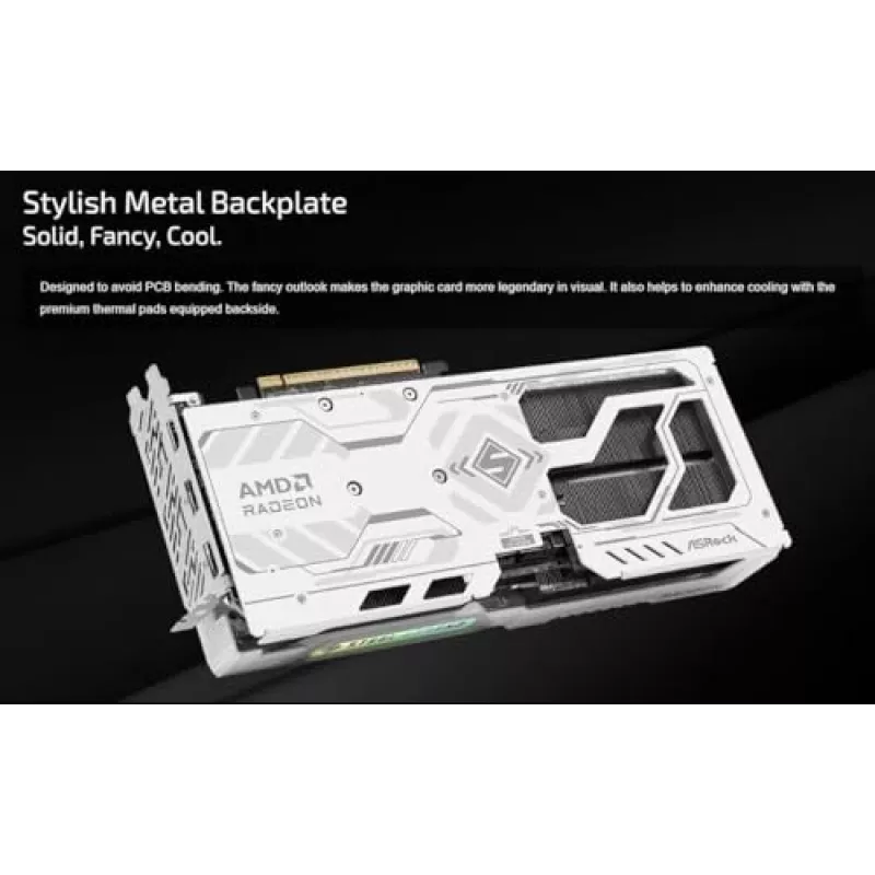 Vaizdo plokštė ASRock AMD Radeon RX 9060 XT Steel Legend 16GB OC