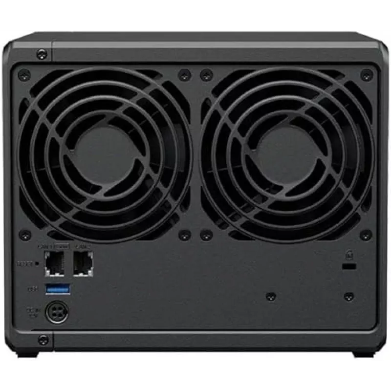 NAS saugojimo serveris SYNOLOGY DS425+ — 4 lizdai, Intel Celeron J4125 2.0–2.7 GHz, 2 GB DDR4, 0 TB, 2.5GbE, 2 M.2 lizdai