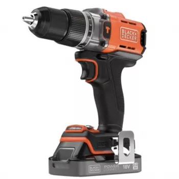 Gręžtuvas su smūgio mechanizmu Black & Decker BCD383D1XK-QW