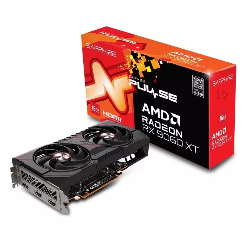 SAPPHIRE PULSE Radeon RX 9060 XT 16GB vaizdo plokštė