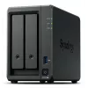 NAS Synology DiskStation DS725+ 2 lizdai Ryzen R1600 4GB DDR4 ECC, 2,5GbE, 2x M.2, RAID palaikymas, 0TB, Juoda