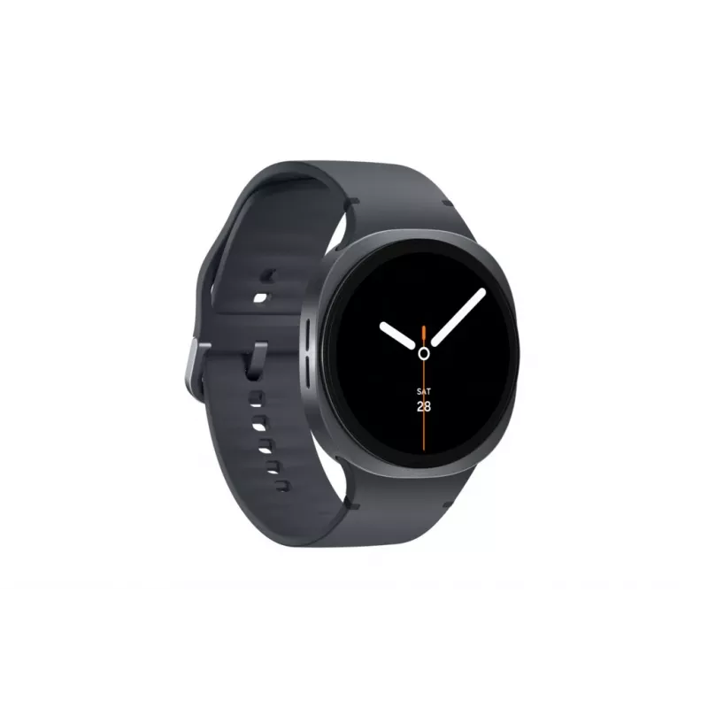 Samsung Galaxy Watch 8 3.81 cm (1,5 colio) AMOLED 44 mm Skaitmeninis 480 x 480 pikselių Liečiamas ekranas Grafitas Wi-Fi GPS (palydovinis)