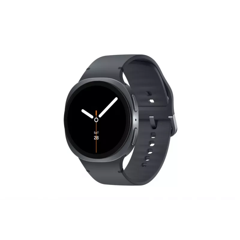 Samsung Galaxy Watch 8 3.81 cm (1,5 colio) AMOLED 44 mm Skaitmeninis 480 x 480 pikselių Liečiamas ekranas Grafitas Wi-Fi GPS (palydovinis)