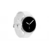 Išmanusis laikrodis Samsung Galaxy Watch 8 44 mm sidabrinis, 1,5 colio AMOLED 480x480, 5 ATM, GPS, 32 GB, 435 mAh