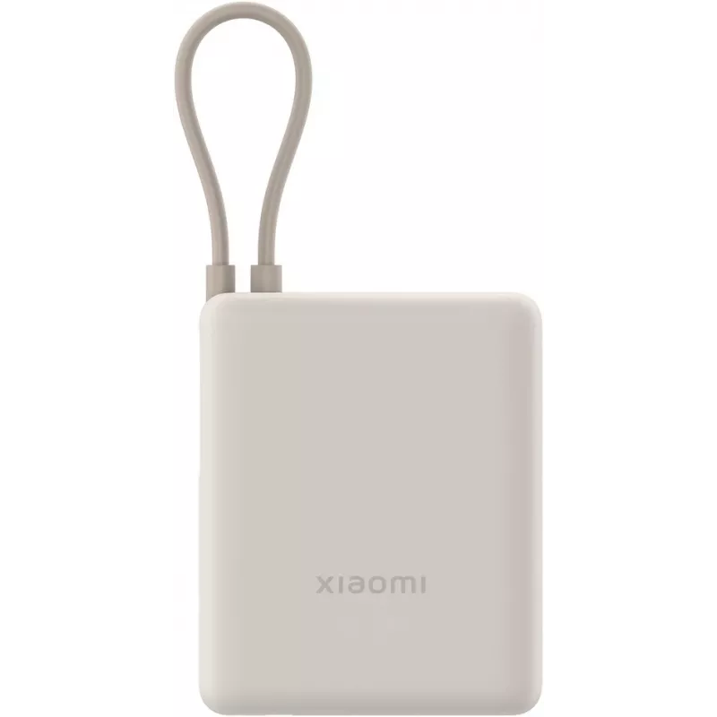 Xiaomi 33W Power Bank 10000mAh (Integruotas kabelis) Tan GL, BHR9333GL