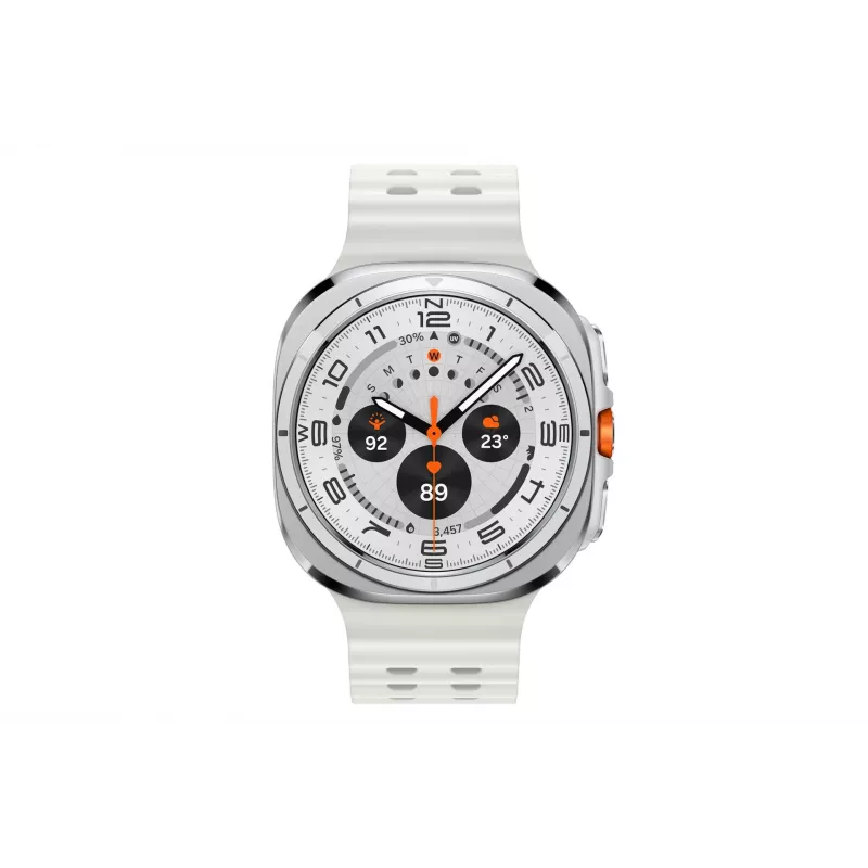 Išmanusis laikrodis Samsung Galaxy Watch Ultra 47 mm Titanium White — AMOLED 1,5 col., 4G, 64 GB, 590 mAh