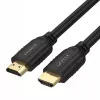 Unitek C11079BK-1.5M HDMI 2.0 laidas, 4K 60 Hz, HDMI A tipo kištukas–kištukas, 1,5 m, juodas