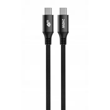 USB-C į USB-C laidas Tb Cable 1m 240W juodas
