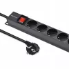 Qoltec aliumininis PDU stelažui | 16A | 16 x Schuko | Vertikalus | 1,8 m