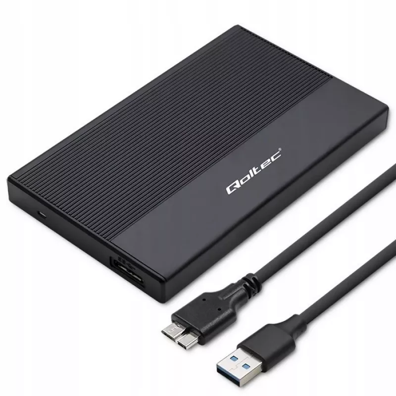 Dėklas 2,5 colio SATA SSD/HDD QOLTEC 52277 USB 3.0