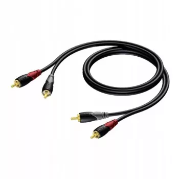 Audio kabelis RCA/Cinch Procab KPCL078 2x kištukas, 0,5 m