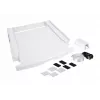 Statymo rinkinys WHIRLPOOL C00855467 60x60 cm skalbimo mašinai ir džiovyklai, ištraukiama lentyna, diržas ir neslystančios pagalvėlės