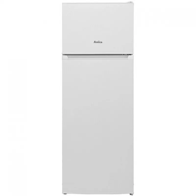Šaldytuvas-šaldiklis AMICA FD2355.4(E) – 235 L, viršutinis šaldiklis, baltas, R600a, laisvai pastatomas, 1450×540×570 mm