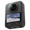 Veiksmo kamera DJI Osmo 360 Standartinis komplektas – 8K itin didelė raiška, 120 MP CMOS, 240 kadrų per sekundę, elektroninis stabilizavimas, 2 colių ekranas, MicroSD, 183 g, juoda