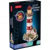 Puzzle 3D 72 dalių Žibintai naktinė versija