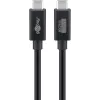 USB-C laidas WENTRONIC USB4 Gen4 1,2 m – palaiko 16k@60Hz ir 4K@120Hz