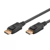 Essential Cable DisplayPort Kištukas > DisplayPort Kištukas, 8K / 120Hz (juoda, 5 Metrai, 40 Gbit/s, DisplayPort 2.0 / 2.1)