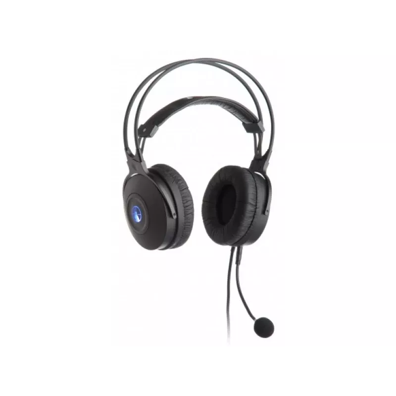 Ausinės Connect IT CI-256, laidinės, galvos lankas, žaidimams, juodos