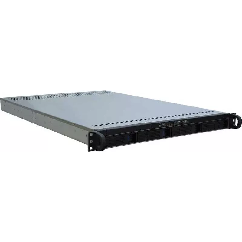 Inter-Tech IPC 1U-10255 Rack Juodas
