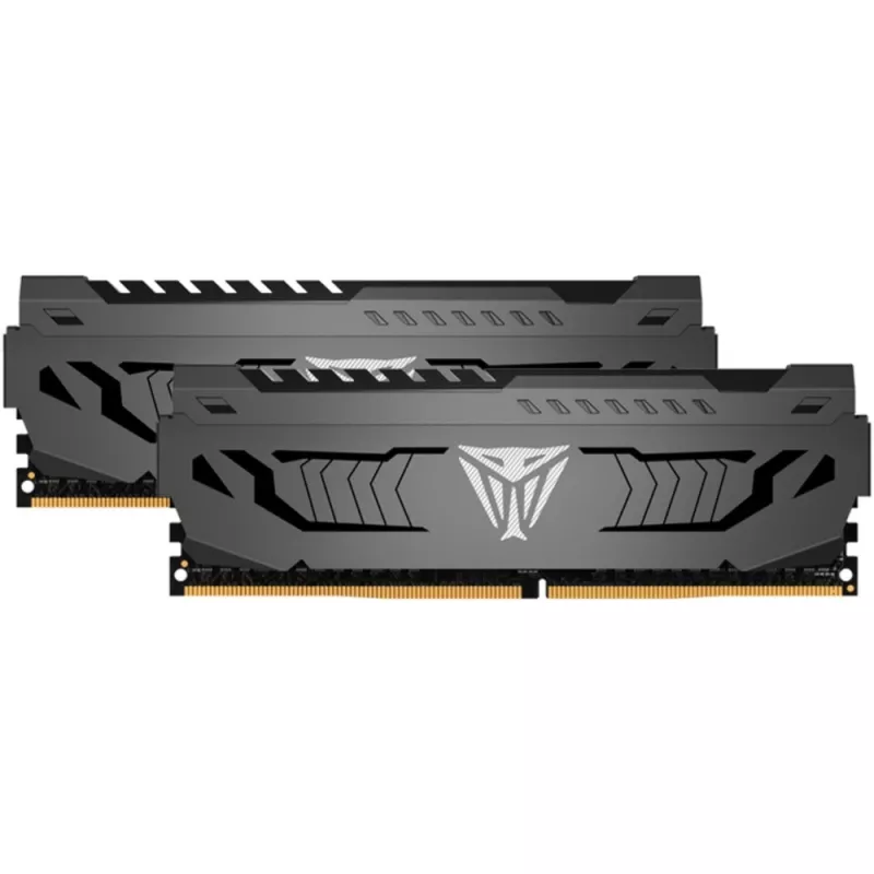 DIMM 16 GB DDR4-3600 (2x 8 GB) Dual-Kit, Arbeitsspeicher grau, PVS416G360C7K, Viper Steel, INTEL XMP