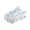 Gembird LC-8P8C-002/100 RJ-45 kištukas, skaidrus