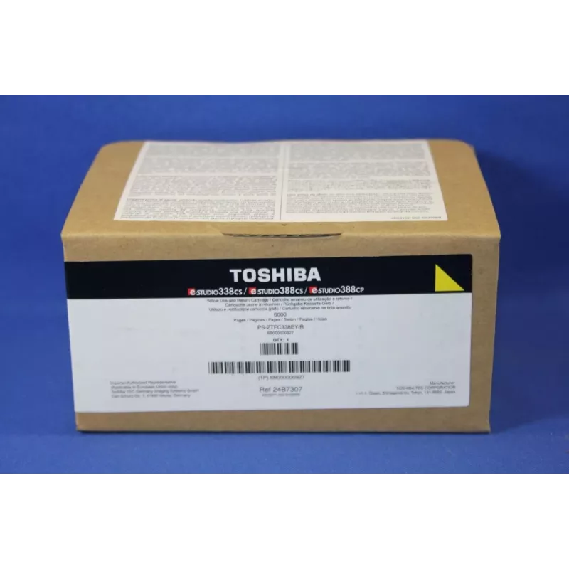 Toshiba 6B000000927/T-FC338EYR Toner Geltonas Return Program. 6K Puslapių