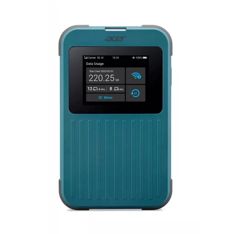 Acer Connect M4E - 1GB belaidis maršrutizatorius, dviejų juostų (2,4 GHz / 5 GHz), 5G