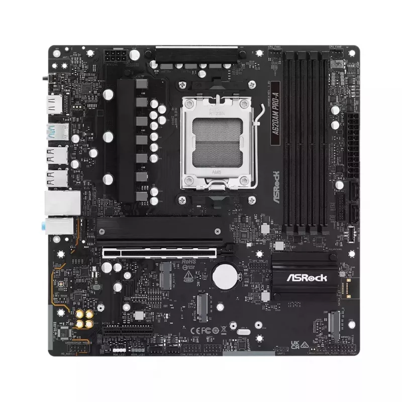 ASRock A620AM PRO-A AM5 Micro-ATX pagrindinė plokštė