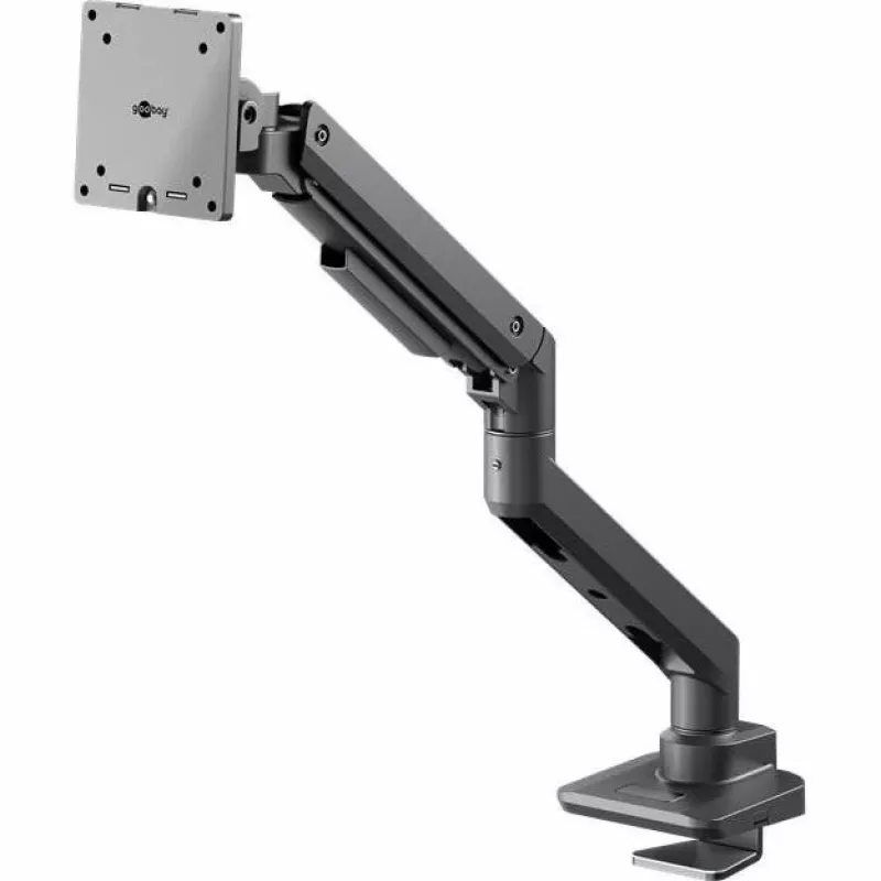 Monitoriaus ranka GOOBAY RB74416 vienam ekranui, dujinė spyruoklė, juoda