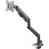 Goobay Single Monitor Gas Spring Mount, juodas (grindinis stovas, 31.89), monitoriaus stovas