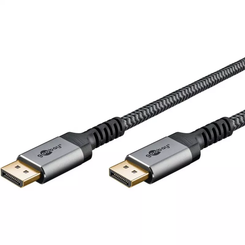 Goobay DisplayPort kabelis 2.0/2.1, 54 Gbit/s | 75679 | DisplayPort į DisplayPort